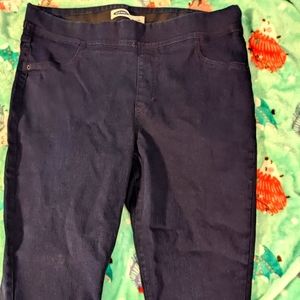 Old Navy Pull On Navy Jeans/Slacks